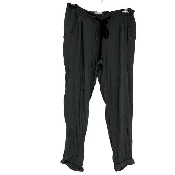 Wilfred Free Aritzia Grey Casual Pull On Jogger Style Pants Womens XS Tie Waist - Image 2