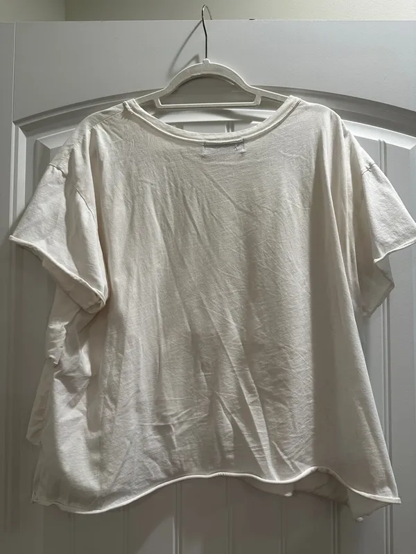 Fabrik Tiered Ruffle Short Sleeve Top - Image 2