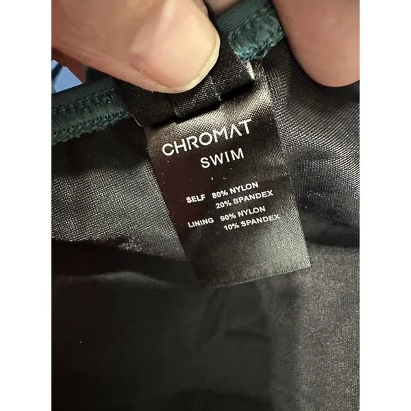 Chromat Amelia One Piece Swimsuit Deep Green NWOT Size‎ XS - Image 9