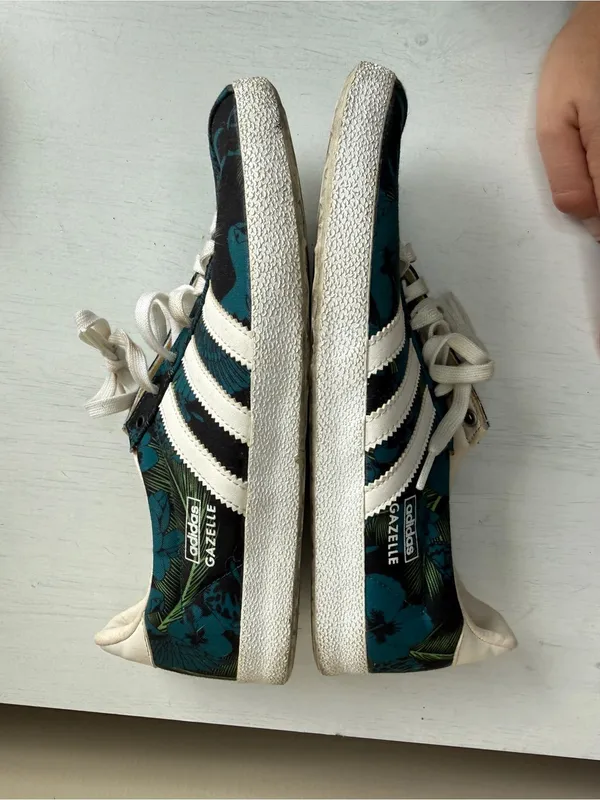 Women’s Adidas Gazelle OG Floral Print - Image 11