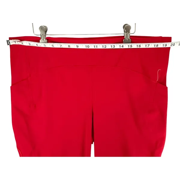 Lululemon Swift Speed High Rise Tight 20 Red Sleek Legging Running Athletic 28"‎ - Image 9