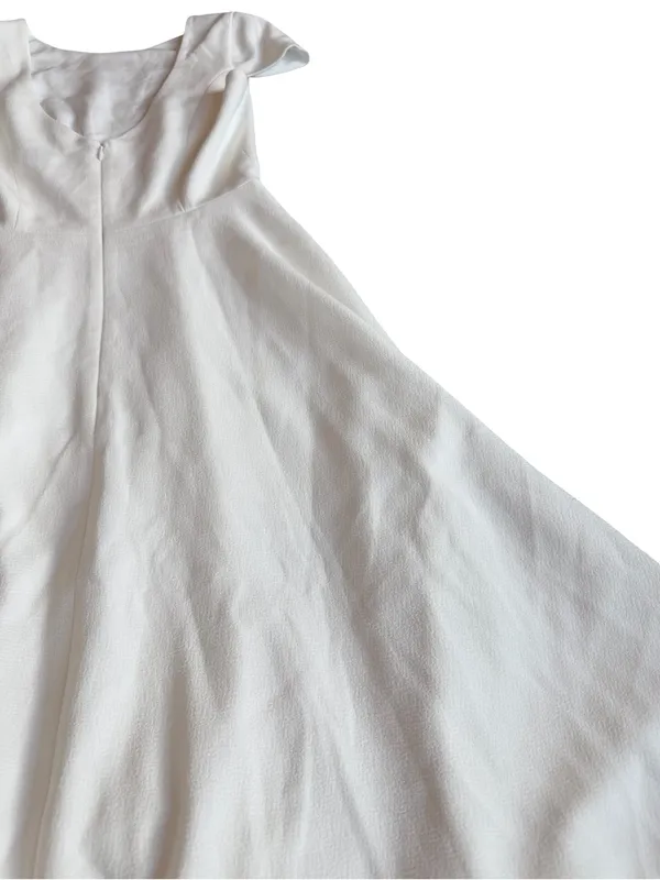 Dress The Population White A-Line Dress Party Special Occasion Size Small Womens - Image 13