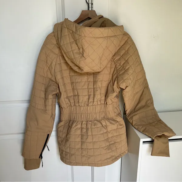 Free People FP Movement All Prepped Ski Jacket Coat in Almond Brown / Tan - NWT - Image 5