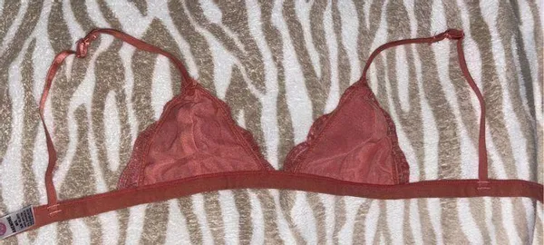 Lace Bralette Red Size M - Image 4
