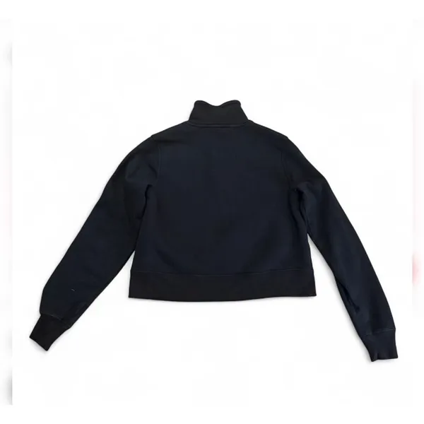 VTG Abercrombie & Fitch Womens Sherpa Lined Quarter Zip Sweatshirt M - Image 7