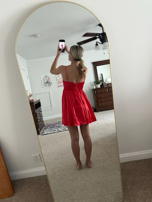Red Amazon Homecoming Dress - Image 3