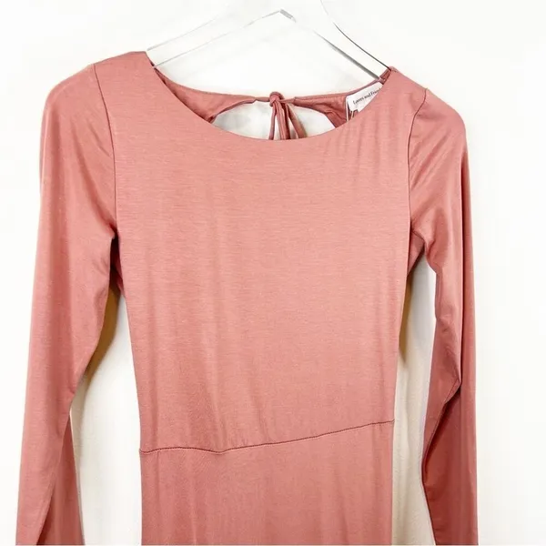 NWT Lovers + Friends Oaklee Bodycon Dress Women's‎ Size S Pink Barbiecore - Image 5