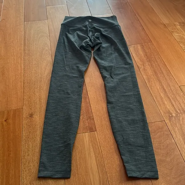 Lululemon‎ Wunder under high rise tight luxtreme 28" Heather Black Leggings 4 - Image 5
