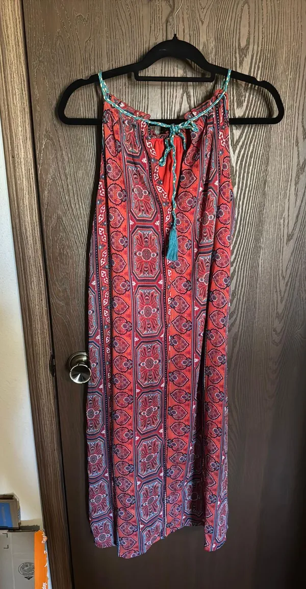 Reddish Orange Dress - Image 2