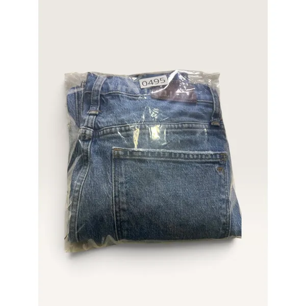 J.Crew Classic Straight Jeans Womens 26 Blue Denim High Rise 100% Cotton M3520 - Image 6