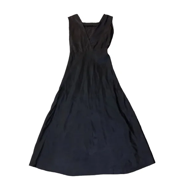 Black Dress Womens 2? Used Black Midi Pullover - Image 5