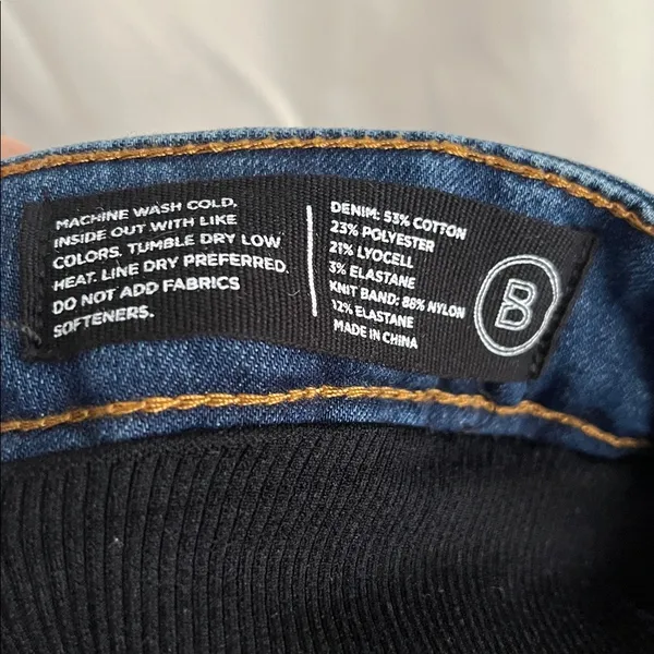 Blanqi Denim Maternity Belly Support Skinny Jeans‎ 4 - Image 4