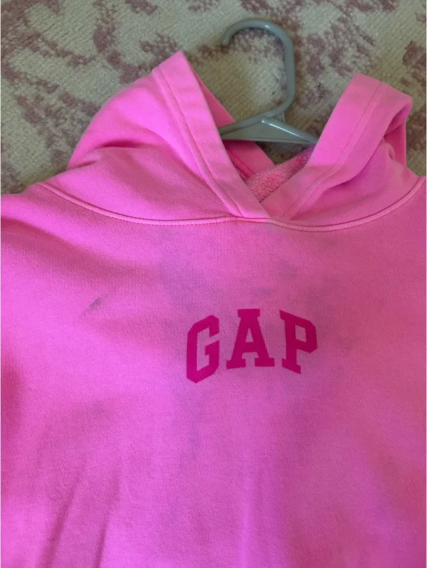 Hot Pink Gap Hoodie - Image 2