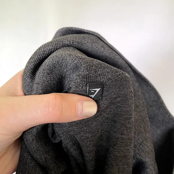 Gymshark‎ Dark Gray Laser Cutout Leggings - Size Small - Image 7