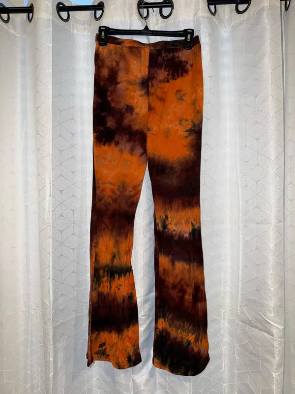 Flare Pants Orange Size M - Image 2