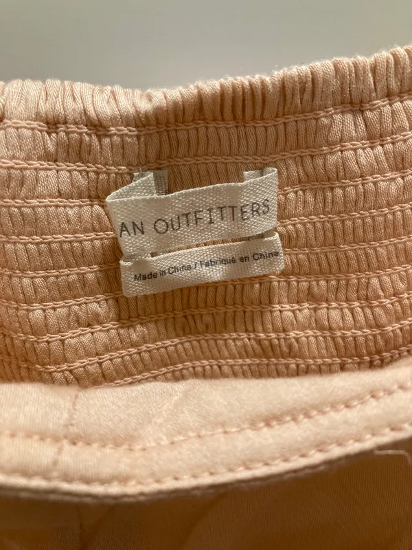Urban Outfitters Lena Sheer Sleeve Square Neck Blouse - Image 6