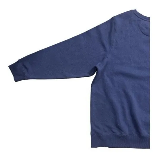 Women Navy Blue Cotton Sweatshirt Plus Size 2X Crewneck Fleece Athletic DIP - Image 8