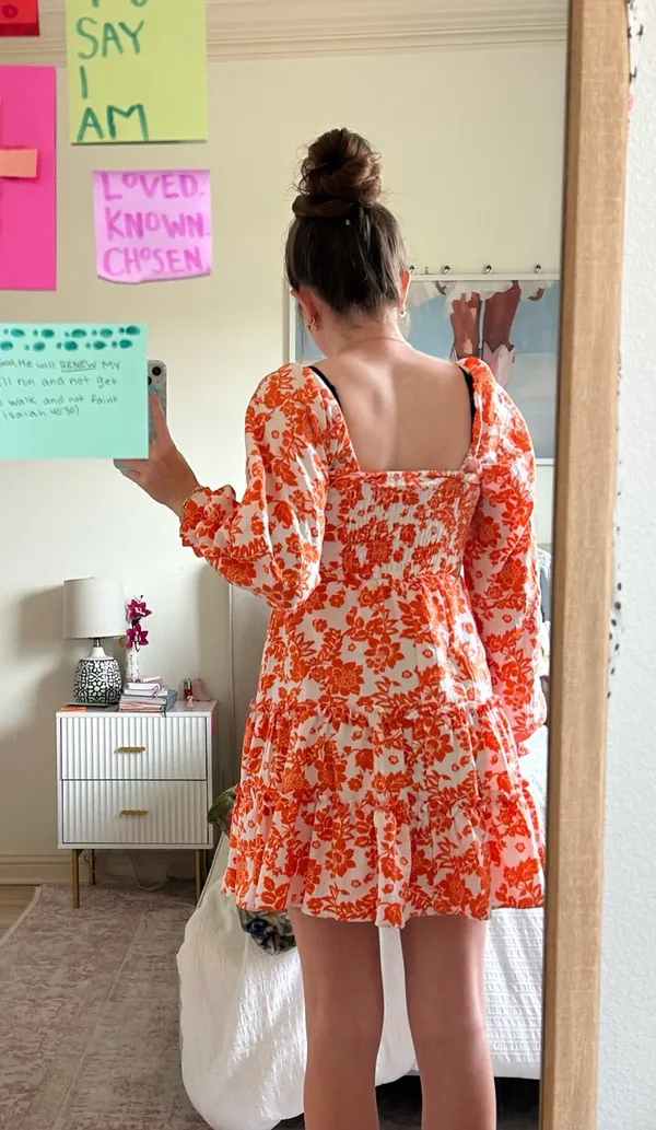 Midnight Doll Dress Floral - Image 3