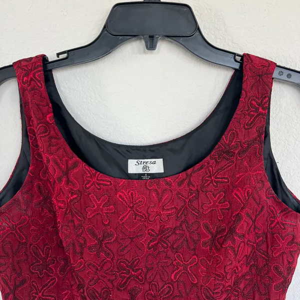 Stresa Vintage 90’s Whimsigoth Vampy Top Size 4 - Image 2
