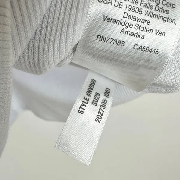 Madewell Squareneck Tank Top Spaghetti Straps Slim Stretch White Large NWT - Image 7