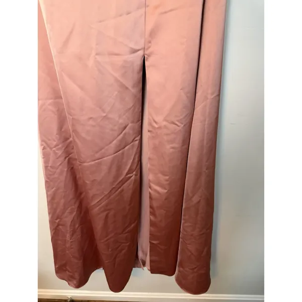 After Six Copper Penny Satin Convertable Gown Size 4 $269 6898 NEW - Image 9