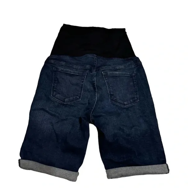 👖 Isabel Maternity Denim Bermuda Shorts Women’s Size‎ 4 (Maternity) 💙 - Image 3