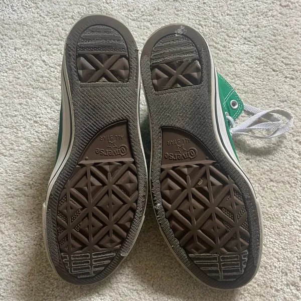 Converse Green High-Top Sneakers - Image 5