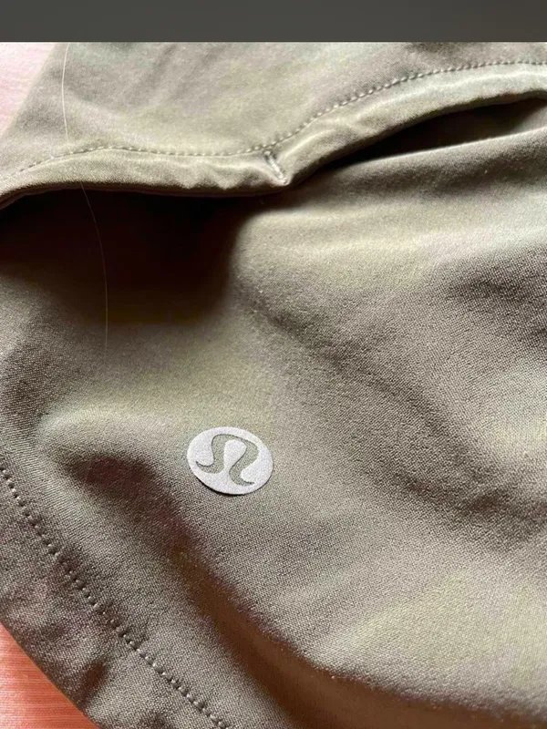lululemon athletica Olive Green High-Rise Athletic Shorts - Image 4