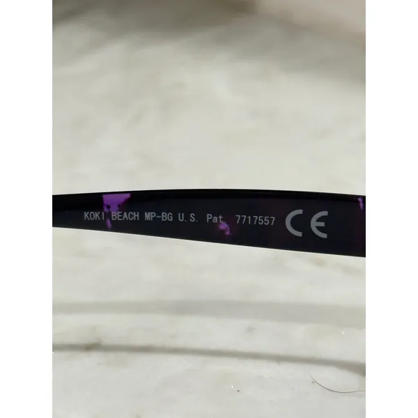 Maui Jim Koki Beach Sunglasses Women 56mm Purple Tortoise MJ433-28T Polarized - Image 5