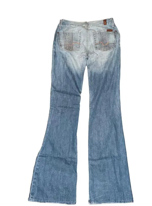 7 For All Mankind Pleated Pocket Jeans - Image 3