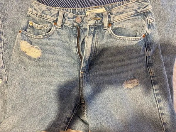 Garage Denim Jeans Mom Women’s Distressed - Image 5