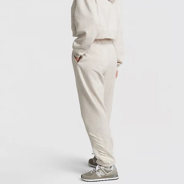 New - PINK EVERYDAY‎ FLEECE HIGH-WAIST GYM PANTS - Image 3