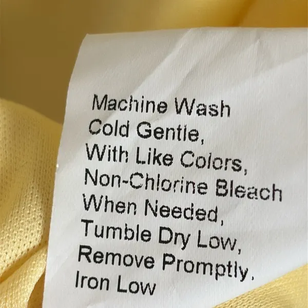 Pretty garden butter yellow mini‎ dress long sheer sleeves ruched body Size S - Image 12