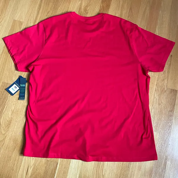 U.S. Polo Assn. Men’s Crew Neck T-Shirt Red 2XL Short Sleeve 100% Cotton NWT - Image 6