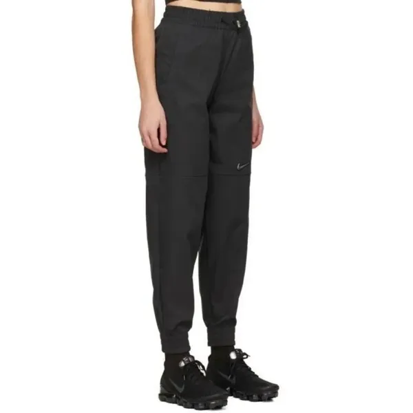 ✨Nike Black Woven Sportswear Swoosh Lounge Sz Small Pants✨ - Image 3