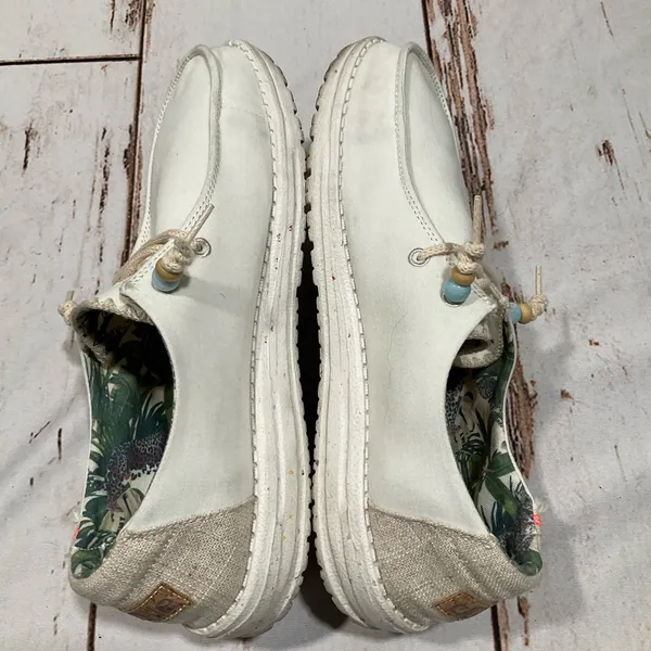 Hey Dude Womens Wendy‎ Natural Washable Casual Shoes - Image 5
