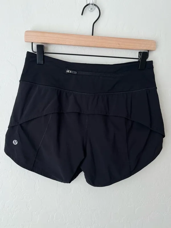 Lululemon speed up shorts black 4 long - Image 5