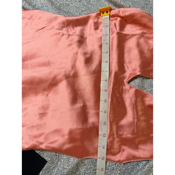 NWT Lulus Size XS Mini Halter Dress Pink Coral Glam Shine Open Back Formal Dance - Image 4