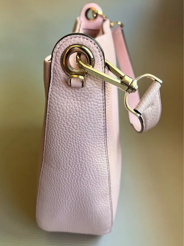 Kate Spade Lexy Large Hobo Shoulder Bag Chalk Pink Leather NWOT - Image 4