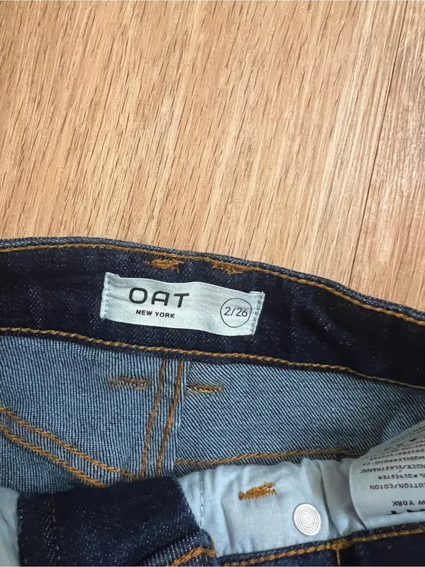 Oat New York Indigo Flare Jeans Blue Size undefined - Image 3