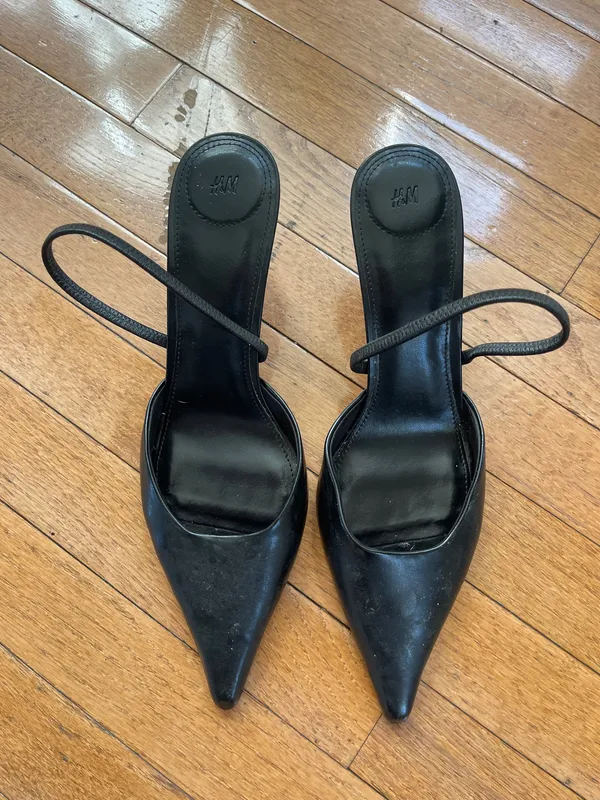 H&M Heels Black Kitten - Image 2