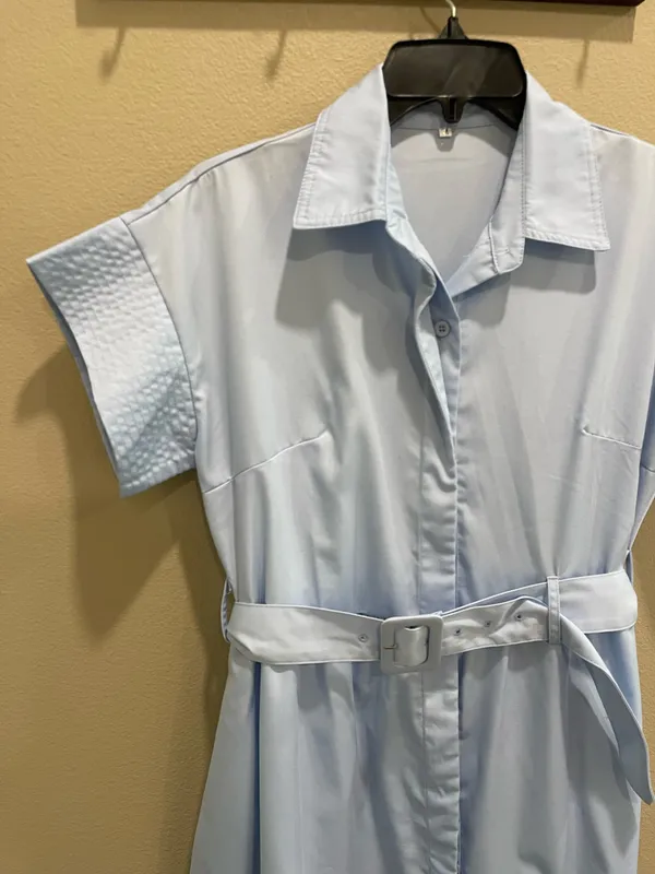 Classic Blue Dress Size M - Image 2