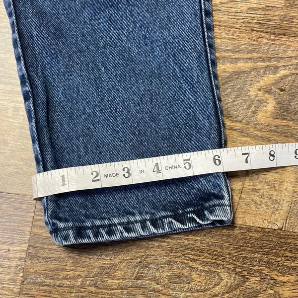Vintage Levi’s 900 Series Mom Jeans Women's 10 Tapered Dark Blue Denim USA 90s - Image 8