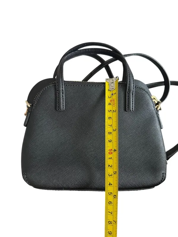 KATE SPADE x Minnie Mouse Disney Black Saffiano Leather Crossbody Bag - Image 6