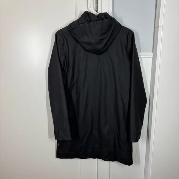America Today Hooded Raincoat black size‎ xs normcore minimalist modern classic - Image 7