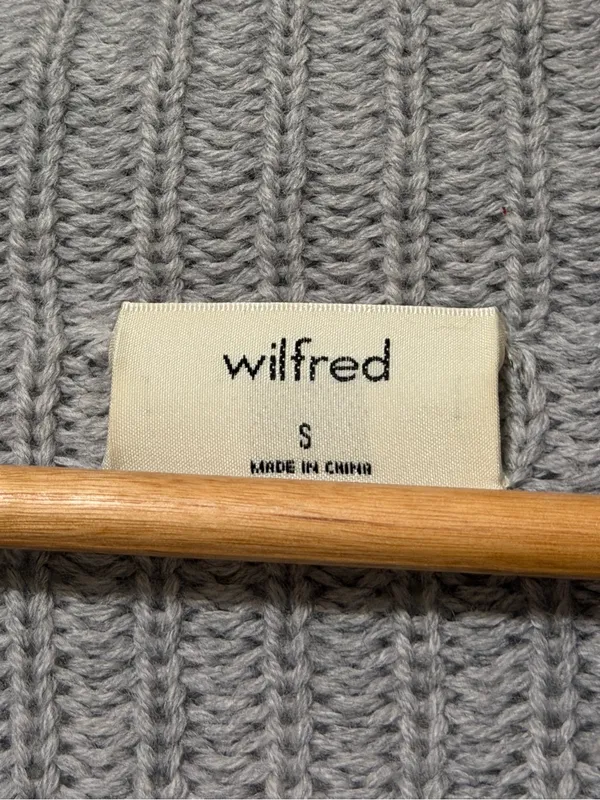 Aritzia Wilfred 100% Merino Wool Montpellier Jumper Turtleneck Mockneck Small - Image 3