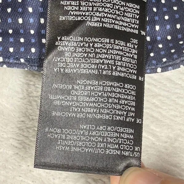 Liverpool Los Angeles Mood‎ Indigo Dot Trouser Shorts Navy Polka Dot 2/26 NEW - Image 10