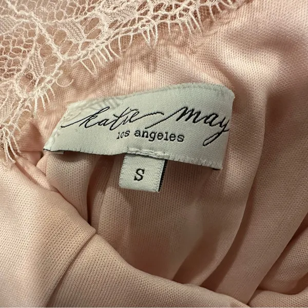 Katie May Surreal Dress in Blush Pink Small S FLAW - Image 7