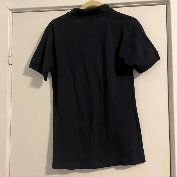 Y2K Navy Blue Golf Polo Shirt with Embroidered Logo women’s medium 2007 vintage - Image 6