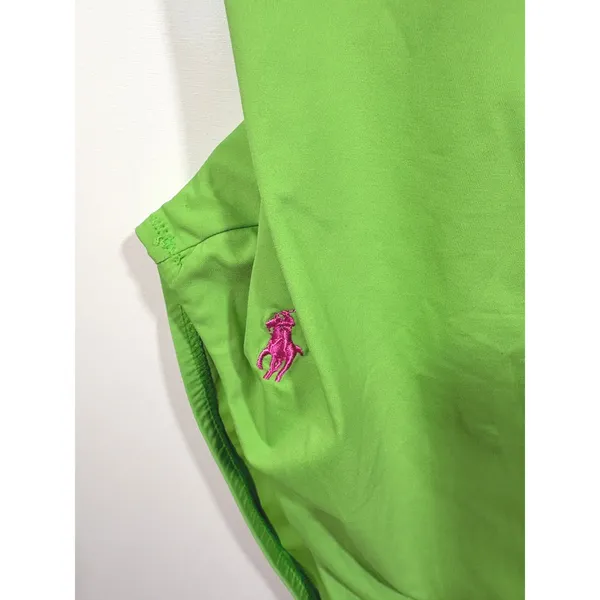 Polo Ralph Lauren Kennedy One Piece Swimsuit Riviera Green 21655304 Womens S - Image 7